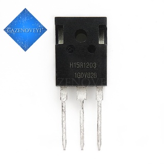 ชิ้นส่วนอะไหล่ชิพ Ihw15N120R3 Ihw15N120 H15R1203 15N120 To-247 15A 1200V 5 ชิ้น/ชุด