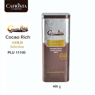 Cocao Rich Gold Selection 400 g / โกโก้ผงเกรดพรีเมี่ยม วัตถุดิบจากเนเธอร์แลนด์  ( PLU 11100 )