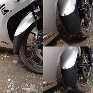 อุปกรณ์เชื่อมต่อบังโคลน gsx mudflap gsx 150 r