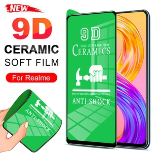 9D ฟิล์มเซรามิก(แบบใส) กันรอย ตกไม่ สำหรับ Realme 5 6 7 8 9 10 Pro 5i 6i 7i 8i 9i C55 C35 C33 C30 C31 C3 C11 C12 C15 C17 C20 C21 C21Y C25 C25Y C25S C35 Narzo 20 30A 50A Prime X3 SuperZoom