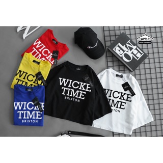 เสื้อครอป WICKE TIME BRIXTON โปโล โอเวอร์ไซส์ oversize