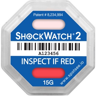 Multiple Function Sensor Modules ShockWatch 2 - 5G - Serialized, includes framing label