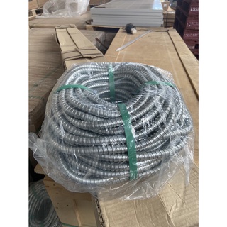 ท่ออ่อน เหล็ก 3/4 นิ้ว (6หุน)   รุ่น 3/4 Flexible Metal Conduit ขนาด 50 เมตร