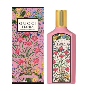 โปรโมชั่น🔥🔥🔥 ซื้อนำ้หอม 1 ขวดแถมทอง 0.1 กรัม 1 แผ่น‼️ใหม่‼️Gucci Flora Gorgeous Gardenia EDP 📌แท้💯%