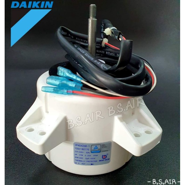 มอเตอร์คอล์ยร้อนแอร์DAIKIN  รุ่น RM09NV2S, RM13NV2S, RM18NV2S, RM09PV2S, RM13PV2S, RM15PV2S, RM18PV2