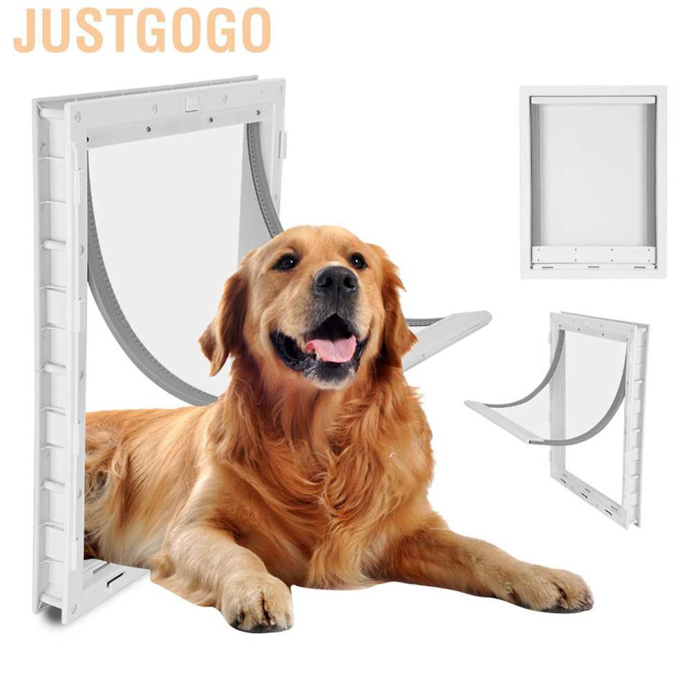 Justgogo ที่กั้นขนาดใหญ่พิเศษเพิ่มเติมสำหรับสัตว์เลี้ยงสัตว์เลี้ยง