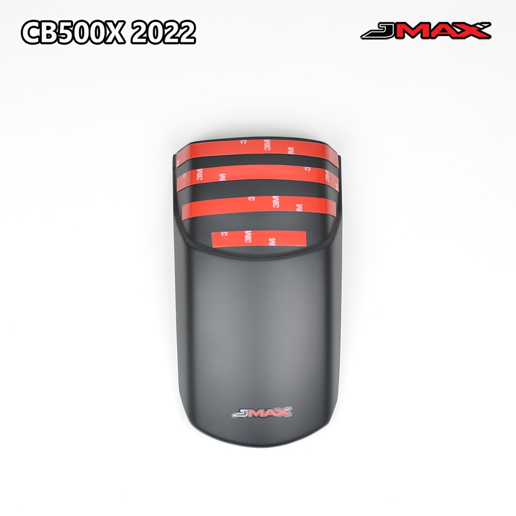 ต่อบังโคลนหน้า CB500X 2016-2023 JMAX ตรงรุ่น สีดำด้าน