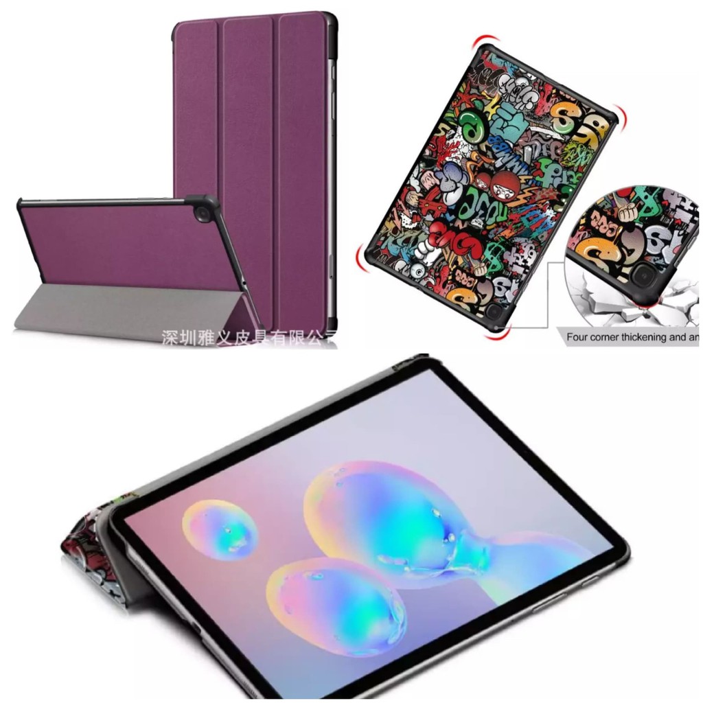 เคสฝาพับ Samsung Galaxy Tab S6 Lite (2020) P610 / P615 (10.4") มี7สี ไม่มีช่องใส่ปากกา