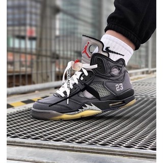 Off-White X Jordan 5 Retro "Black"