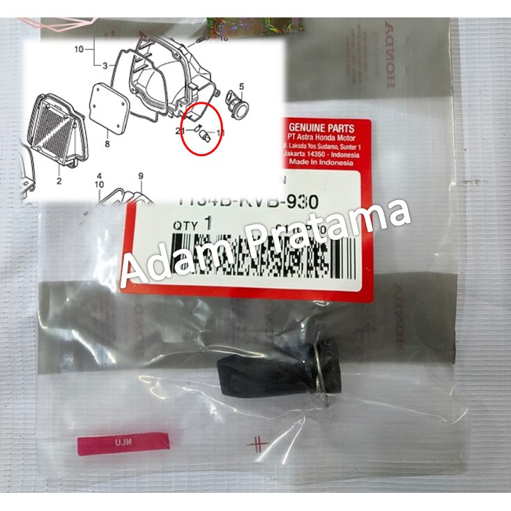 ฝาครอบยางกรอง End Air Filter Vario Beat Scopy 1134B-KVB-930 Tube Air Cleaner Tube ท่อระบายน้ํา CVT