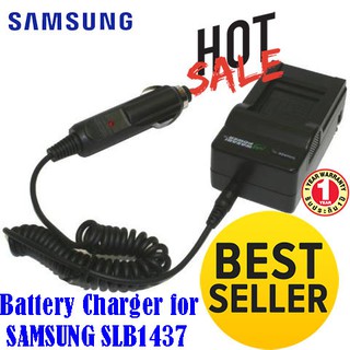 SLB-1437 Battery Charger ที่ชาร์จแบตเตอรี่กล้อง For Samsung Digimax V3 V4 V5 V6 V40 V50 V70 V4000 (1114)