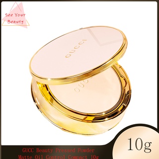 GUCCI แป้ง Beauty Pressed Powder Matte Oil Control Compact 10g