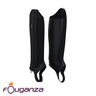 ฮาล์ฟ-แชปส์ขี่ม้าสำหรับเด็ก รุ่น 100 Mesh (สีดำ) FOUGANZA
