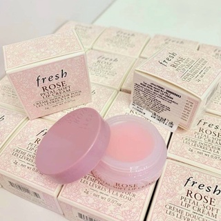 ลิปบาล์ม Fresh Rose Petal Soft Lip Cream 2g.