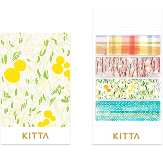 KITTA Basic Picnic (KIT046) / Washi tape แบบแผ่นพร้อมใช้งาน ลายปิคนิค แบรนด์ KITTA จากประเทศญี่ปุ่น