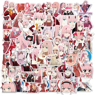 50/25/10PCS Anime DARLING In The FRANXX Stickers for Motorcycle Luggage Laptop Refrigerator Skateboard Bicycle Toys Sticker