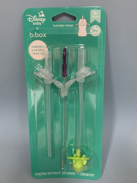 รุ่นใหม่! หลอดอะไหล่+แปรงล้างหลอด bbox sippy cup