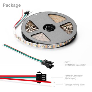 【Ready Stock】5m SK6812 Led Strip RGBW 4 In 1 Leds Pixels Individual ...