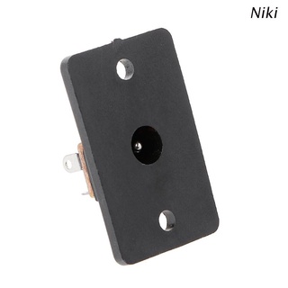 Niki Female Socket Panel For Barrel Jack Plug DC 12V Power Connector 5.5 x2.1mm Plug