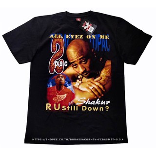 เสื้อยืดอินเทรนด์ผู้ชายอินเทรนด์ผู้หญิงเสื้อยืดTUPAC 2pac hiphopS-3XL