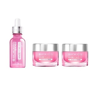 Rojukiss white poreless set (serum 18ml.+Night cream 45 ml.+Day cream 45 ml.) Exp.12-10-2023