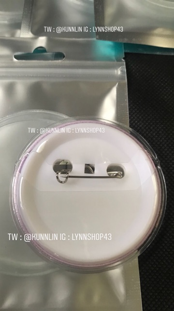 ลดเพิ่ม! ป้องกันรอย ถูกที่สุด!! ซองใส่เข็มกลัดจากญี่ปุ่น 1ชิ้น ขนาด 57mm ใส่เข็มกลัดได้ทุกวง(มีราคาส่ง)