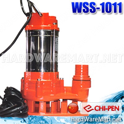 ปั้มแช่ไดโว่ 2" CHIPEN  WSS-1011 submersible pump สแตนเลส ดูดโคลน