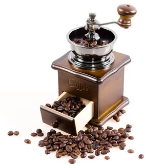 เครื่องบดเมล็ดกาแฟ เครื่องบดกาแฟ Coffee Grinder แบบมือหมุน ส…