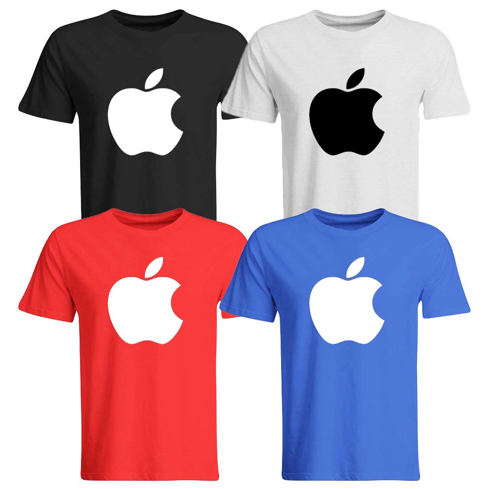 Appel Iphone Tshirt Unisex ผ้าฝ้ายคุณภาพสูง 100%