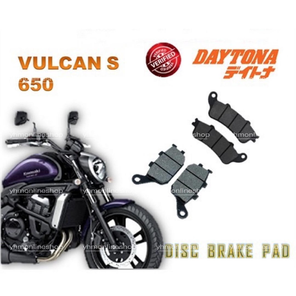 ผ้าดิสเบรค Kawasaki Vulcan S650 (2015 - 2025) vulcans 650 vulcan s 650