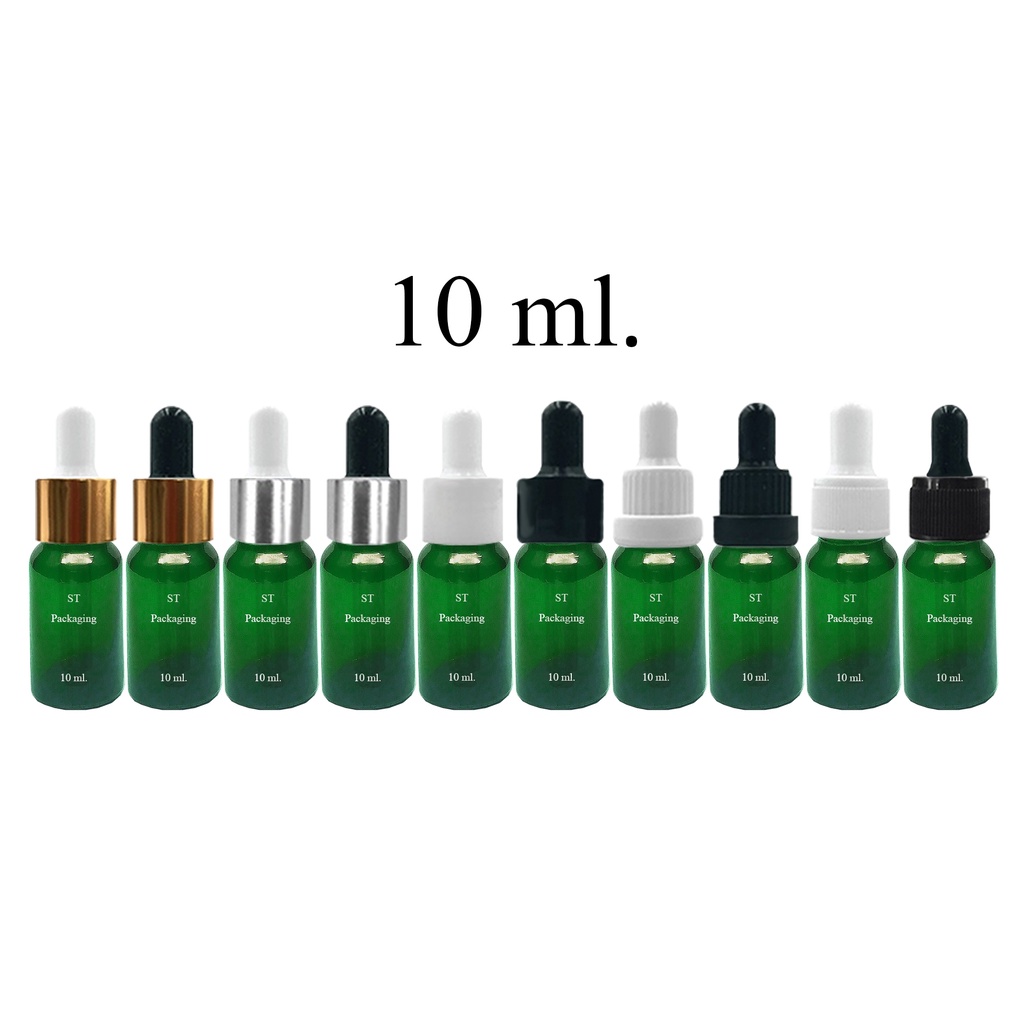 (แพ็ค100ขวด)ขวดแก้ว dropper ดรอปเปอร์ ขวดแบ่ง หัวบีบหยด ขวดเซรั่ม 5ml 10ml 15ml 20ml 30ml 50ml 100ml