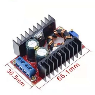 ✔️สเต็ปอัพ วงจรเพิ่ม แรงดันไฟฟ้า 150W Boost Converter DC-DC แปลงไฟจาก 10-32V เป็น 12-35V Step Up โมดูลชาร์จแรงดันไฟฟ้า