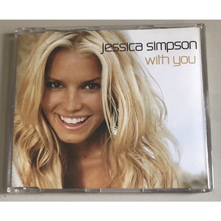 ซีดีซิงเกิ้ล ลิขสิทธิ์ มือ 2 สภาพดี...159 บาท “Jessica Simpson” ซิงเกิ้ล "With You" แผ่นหายาก