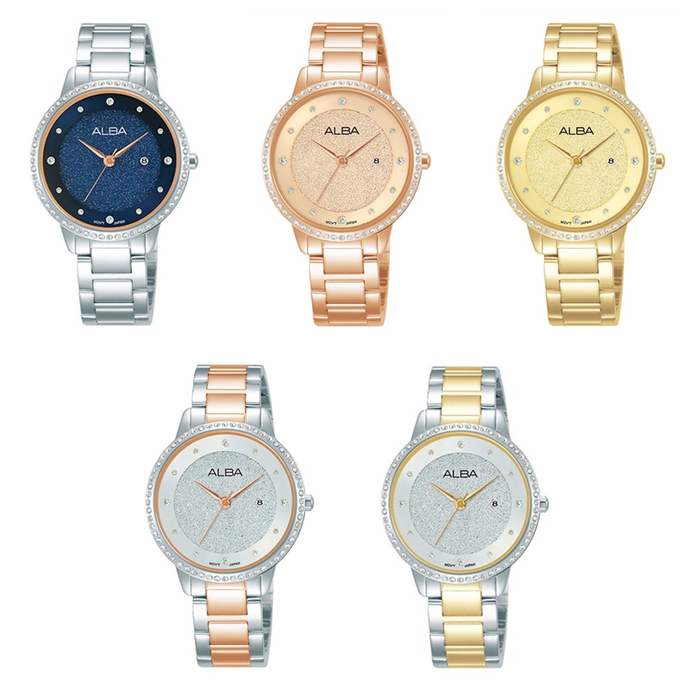 ประกันศูนย์ไทย ALBA นาฬิกาข้อมือผู้หญิง สายสแตนเลส รุ่น AH7W (AH7W29X,AH7W20X,AH7W22X,AH7W23X,AH7W25X)