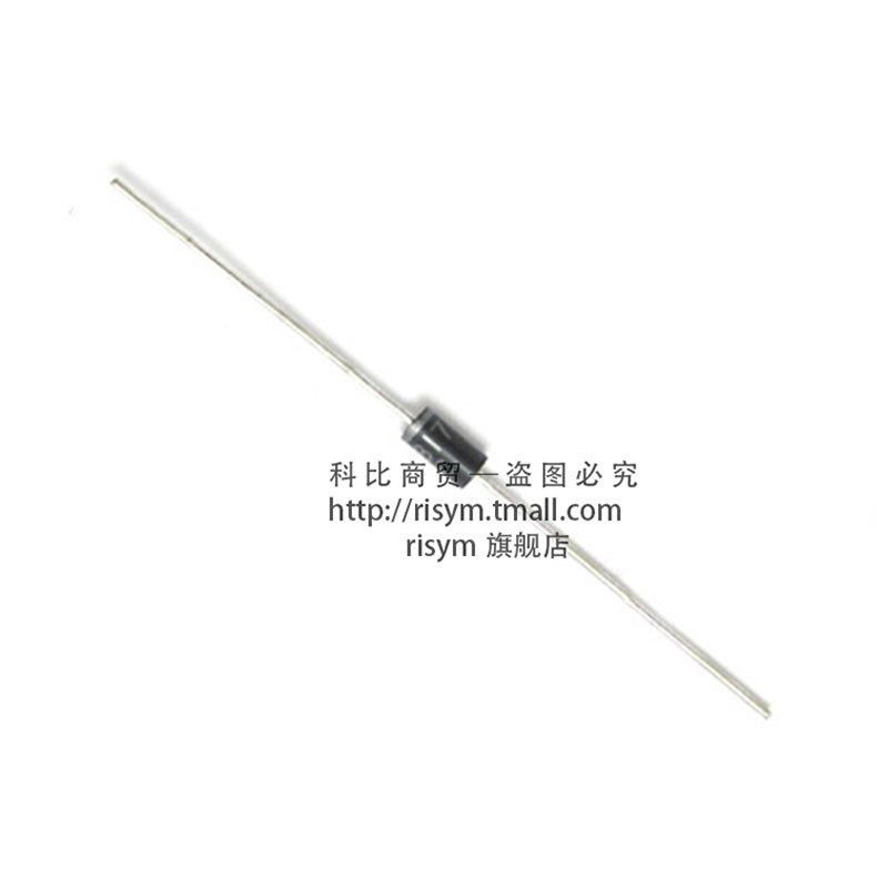 Shottki ไดโอด 1N5817 IN5817 1A 20V บรรจุภัณฑ์อินไลน์ DO-41 50 HNIE