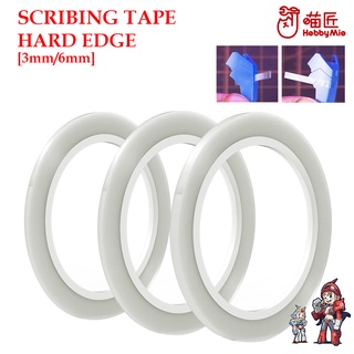 [HOBBY MIO] SCRIBING TAPE HARD EDGE เทปเดินลาย [3mm/6mm]