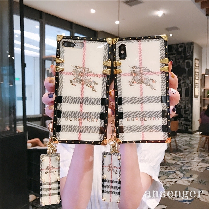 เคสลายตารางหรูหราสําหรับ iphone 6 6s 7 8 plus x xs max xr 11 pro max se ...