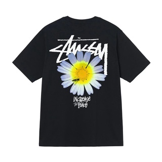 เสื้อยืดแขนสั้น พิมพ์ลายดอกทานตะวัน STUSSY ITP สําหรับผู้ชาย และผู้หญิง