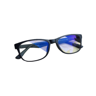 แว่นกรองแสงสีฟ้า/เลือกค่าสายตาได้/สายตาปกติ/สายตาสั้น/ กรอบTR90/แว่นตากรองแสงสีฟ้าของแท้/01