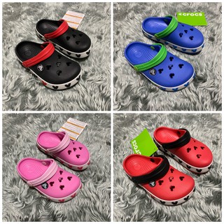 รองเท้าลำลองแฟชั่น เด็ก สไตล์ Crocs Kids Mickey