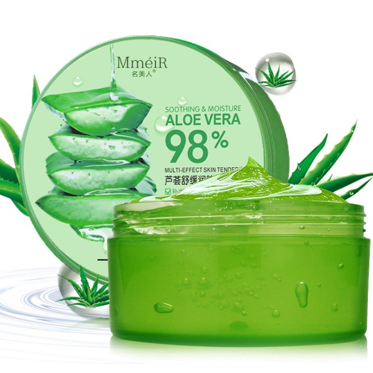 เจลว่านหางจระเข้ 98%  300 g. เจลว่านหางจระเข้98% AloeVera gel ชุ่มชื้น ซูทติ้ง ราคา ถูกที่สุด ดีลบีเคเค แกลเลอรีภาพที่ 8