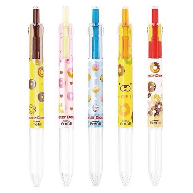 ปลอกปากกา prefill x mister donuts