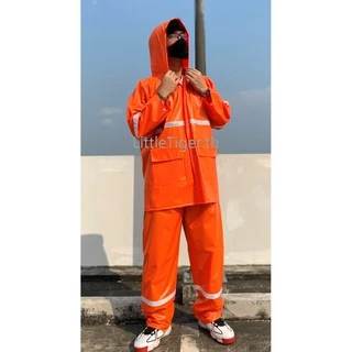RLT014XLเสื้อกันฝน แบบเสื้อกางเกง อย่างดี