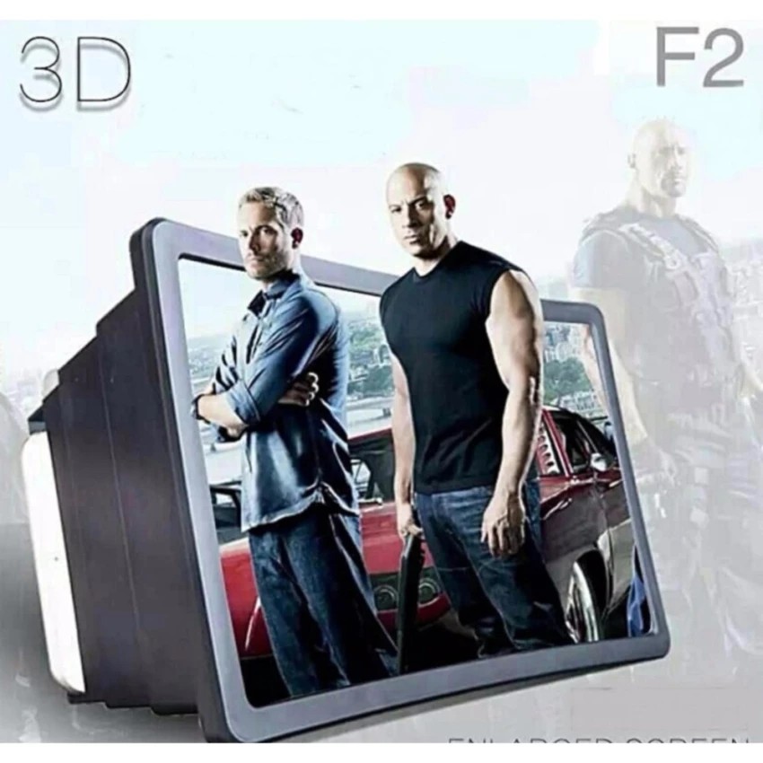 3D Enlarged Screen ที่วาง+ชุดขยายหน้าจอมือถือ F2 รุ่นใหม่ชัดกว่าเดิมลดแสงรบกวนรอบข้าง VR-08