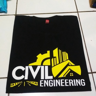 เสื้อยืด พิมพ์ลายวิศวกรรม CIVIL ENGINEERING สําหรับผู้ชาย