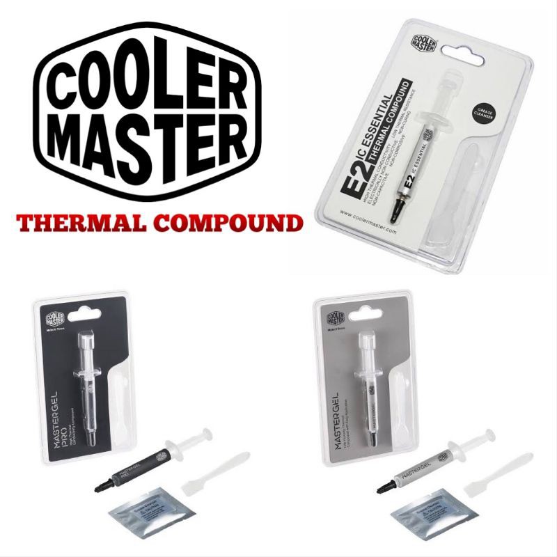 Cooler MASTER Compound THERMAL MASTER COOLER / PASTA PROCESSOR HTK-02 / E2 IC / MASTERGEL / MASTERGE