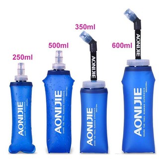 Lee Bicycleขวดน้ำวิ่งแบบนิ่ม พับได้ Aonijie 250ml,350ml, 500ml,600ml. ราคาถูก ราคาส่ง