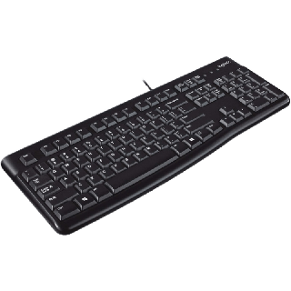 Logitech Keyboard คีย์บอร์ด ไทย-อังกฤษ รุ่น K120 สีดำ