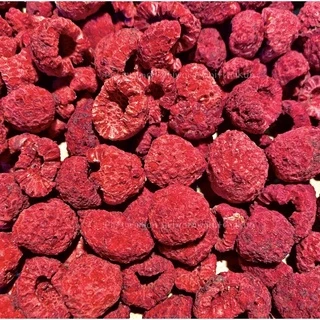 ราสเบอรี่ Freeze Dried ขนาด 5 กรัม สำหรับสัตว์เลี้ยงไม่เติมน้ำตาล กระรอก นก กระต่าย