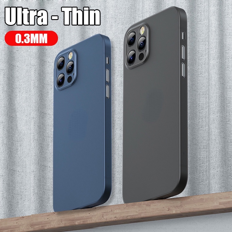 เคสโทรศัพท์มือถือ แบบโปร่งแสง เนื้อแมตต์ บางพิเศษ สําหรับ สำหรับ iPhone 16 Plus 15 14 13 12 Pro Max